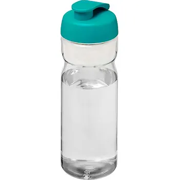 Sportovní láhev s vyklápěcím víčkem H2O Eco 650 ml, nebesky modrá
