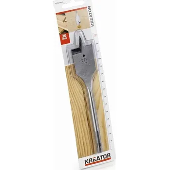 Vrták Plochý vrták do dřeva 30 x 152 mm Kreator KRT010813
