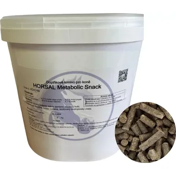 Krmivo pro koně Pamlsky Horsal Metabolic Snack 3 kg (bez obilovin a melasy)