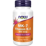 Now Foods NOW MK-7 Vitamin K2 100 mcg 120 rostlinných kapslí