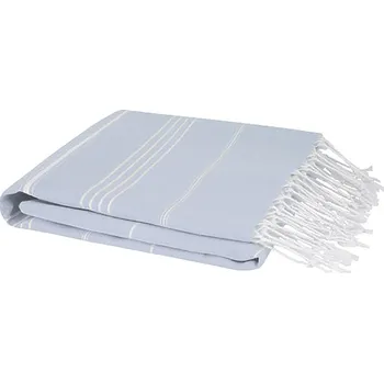 Ručník Anna 150 g/m² bavlněný ručník hammam 100 x 180 cm, nebesky modrá