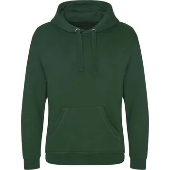 Pánská mikina Just Hoods Graduate Heavyweight Hoodie, zelená (Forest Green)