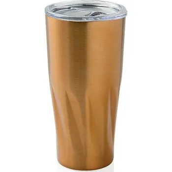 Termohrnek Termohrnek s vakuově měděnou izolací, zlatá barva, zlatá