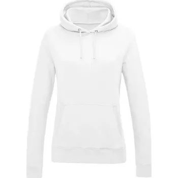 Pánská mikina Just Hoods Women's College Hoodie, bílá (White)