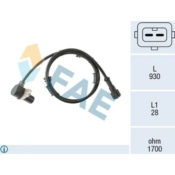 Čidlo ABS FAE 78579