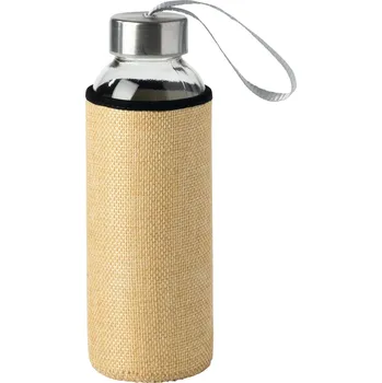 Láhev Skleněná láhev TAKE JUTY, béžová