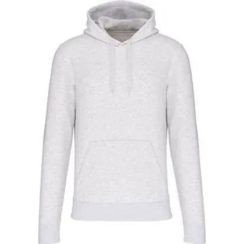 Pánská mikina Kariban Men's Eco-friendly Hooded Sweatshirt mikina, šedá (Ash Grey)