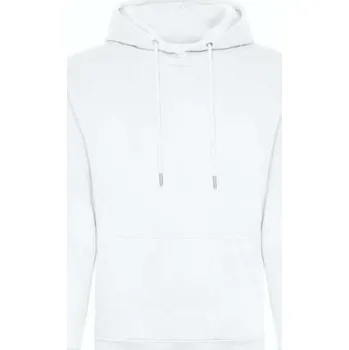 Pánská mikina Just Hoods Organic Hoodie, bílá (White)