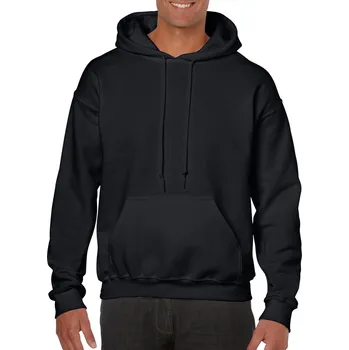 Oblečení a móda Gildan Heavy Blend™ Adult Hooded Sweatshirt mikina, černá (Black)