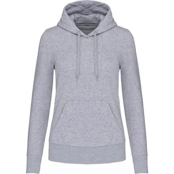 Dámská mikina Kariban Ladies' Eco-friendly Hooded Sweatshirt mikina, šedá (Ice Grey)