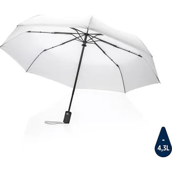 21' auto-open/close deštník Impact ze 190T RPET AWARE™, bílá, bílá