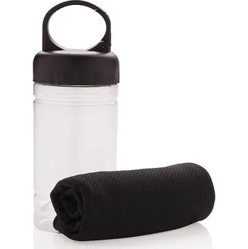 Ručník Chladicí ručník, černá, černá