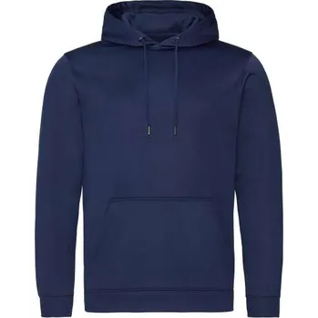 Pánská mikina Just Hoods Sports Polyester Hoodie, modrá (Navy)