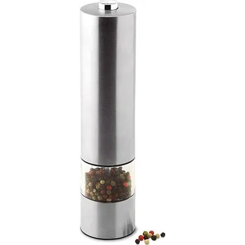 Kořenka Elektrická slánka a pepřenka - GIRO, stříbrná mat