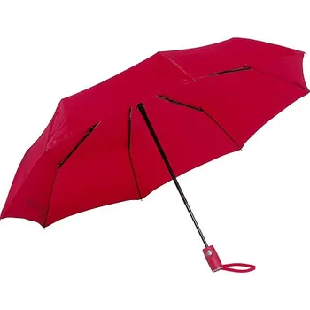 Deštník Plně automatický větruvzdorný kapesní deštník ORIANA, červená