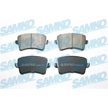 Brzdová destička Sada brzdových destiček, kotoučová brzda SAMKO 5SP1489