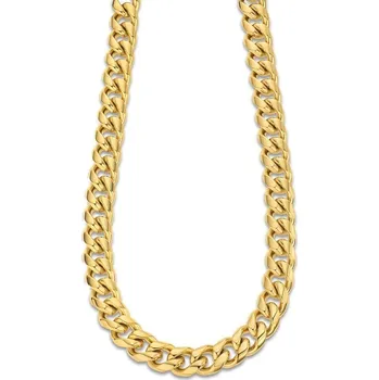 Řetízek Pozlacený pánský řetízek z chirurgické oceli Lotus Style | Elegantní provedení | Ověřeno 1000+ zákazníky | Řetízek pro muže | ROMERO pozlacená chirurgická ocel