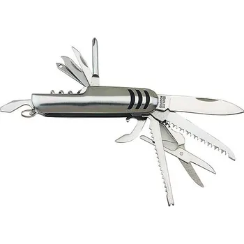 kapesní nůž 11dílný kapesní nůž TRIO, stříbrná