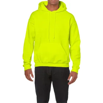 Pánská mikina Gildan Heavy Blend™ Adult Hooded Sweatshirt mikina, žlutá (Safety Green)