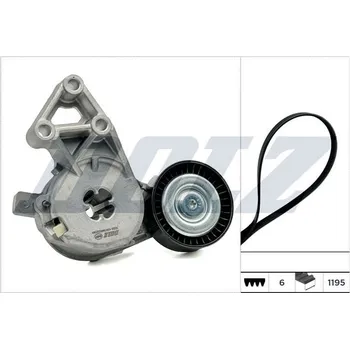 Sada žebrovaných klínových řemenů DOLZ SKD214A