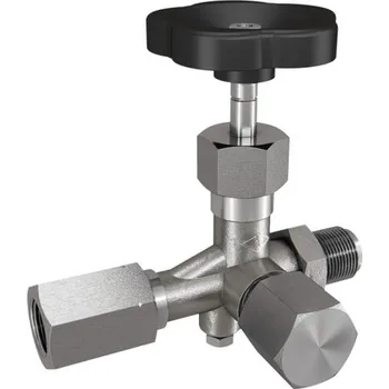 Ventil Mantex Ventil tlakoměrový zkušební - trojcestný Verze: M20x1.5 PN630 - konstrukční ocel