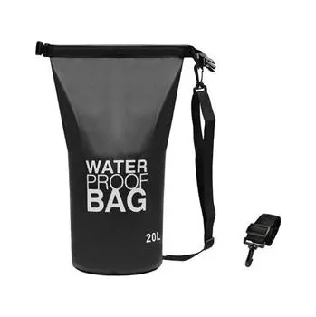 Vodácký pytel Vak vodotěsný Trizand 20l 55 x 37cm černý