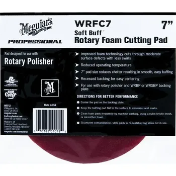 Meguiar's Rotary Foam Cutting Pad 7"