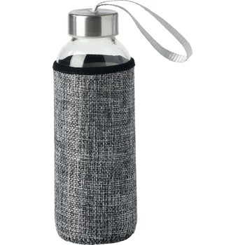 Láhev Skleněná láhev TAKE JUTY, šedá