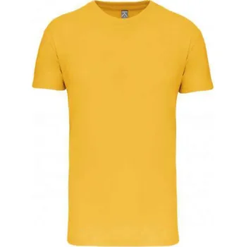 Kariban Bio150ic Men's Round Neck T-shirt, žlutá (Daisy)