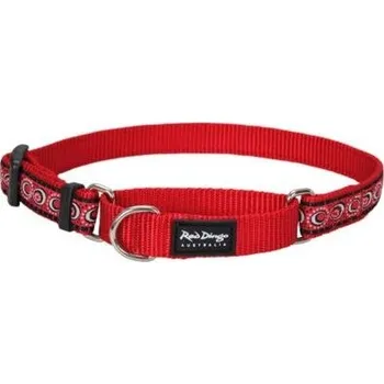 Obojek pro psa Ob. pol. RD 20 mm x 33-50 cm - Cosmos Red