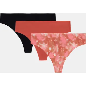 Kalhotky Dámské kalhotky Under Armour UA Ess Stretch Nov NS THONG - 3pk - Dámské Under Armour Other 3287269