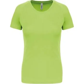 Proact Ladies' Short-sleeved Sports T-shirt, zelená (Kiwi)