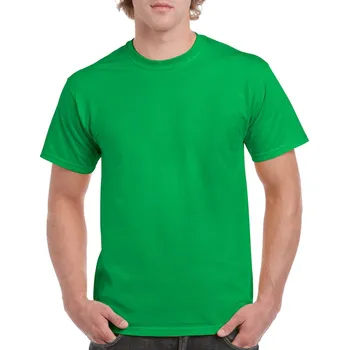 Pánské tričko Gildan Heavy Cotton™ Adult T-shirt, zelená (Irish Green)