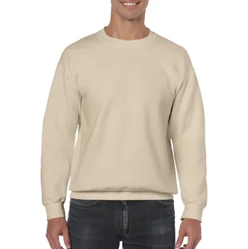 Pánská mikina Gildan Heavy Blend™ Adult Crewneck Sweatshirt mikina, hnědá (Sand)