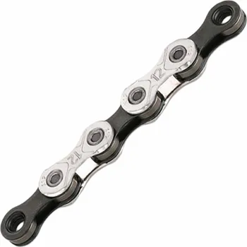 Řetěz na kolo Řetěz KMC X-12 Ni černo/stříbrný balení PE 126 čl.