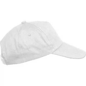 Čepice K-up First Kids - Kids' 5 Panel Cap, bílá (White)