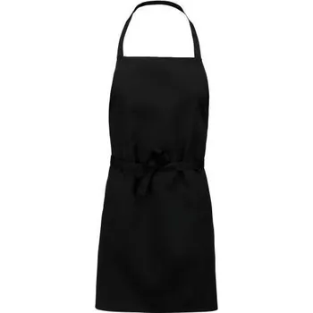 Kariban Lightweight Polycotton Apron, černá (Black)