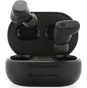 Sluchátka TWS sluchátka Urban Vitamin Gilroy hybrid ANC & ENC, černá, černá