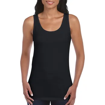Gildan Softstyle® Ladies' Tank Top, černá (Black)