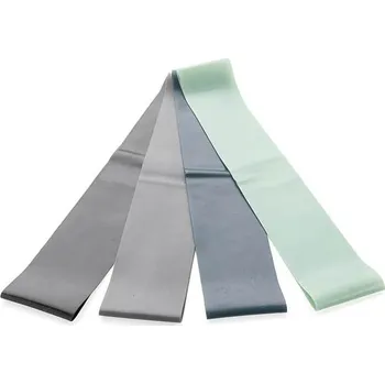 Sada posilovacích gum 4ks v pytlíku, černá, černá