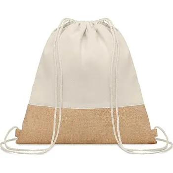 Městský batoh INDIA - Batoh se šňůrkami , béžová