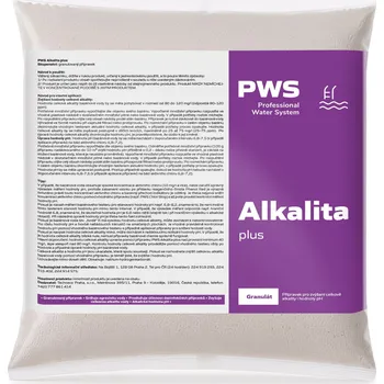 Bazénová chemie PWS - Professional Water System Alkalita plus 10kg, DOPLNĚNÍ