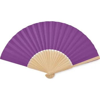 Vějíř z bambusu - FANNY PAPER, fialová