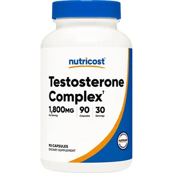 Fitness strava Nutricost Testosterone Complex 1,800 mg 90 kapslí