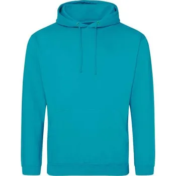 Pánská mikina Just Hoods College Hoodie, modrá (Lagoon Blue)