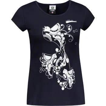 Dámské tričko Dámské triko ALTISPORT ALW179122 NÁMOŘNÍ MODRÁ L