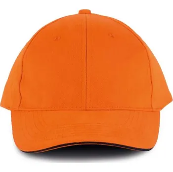 Čepice K-up Orlando - 6 Panels Cap, oranžová (Tennessee Orange)