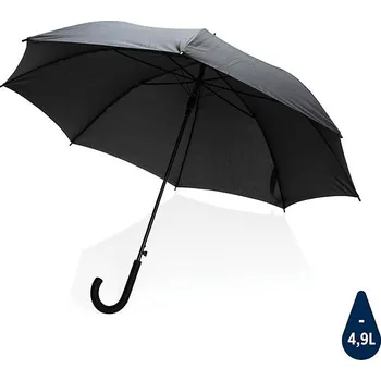 Deštník 23' základní auto-open deštník Impact ze 190T RPET AWARE™, č, černá