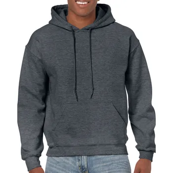 Oblečení a móda Gildan Heavy Blend™ Adult Hooded Sweatshirt mikina, šedá (Dark Heather)
