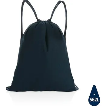 Městský batoh Šňůrkový batoh Impact ze 145g recyklované bavlny AWARE™, nám, modrá